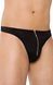 Стринги мужские SoftLine Thongs 4501, XL (черный) 97594 фото 1