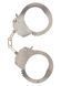 Наручники Toy Joy Fun Cuffs (серебристый) 76422 фото