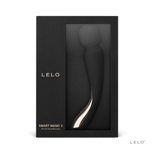 Вибромассажер Lelo Smart Wand 2 Medium, 21 см (черный) 34696 фото