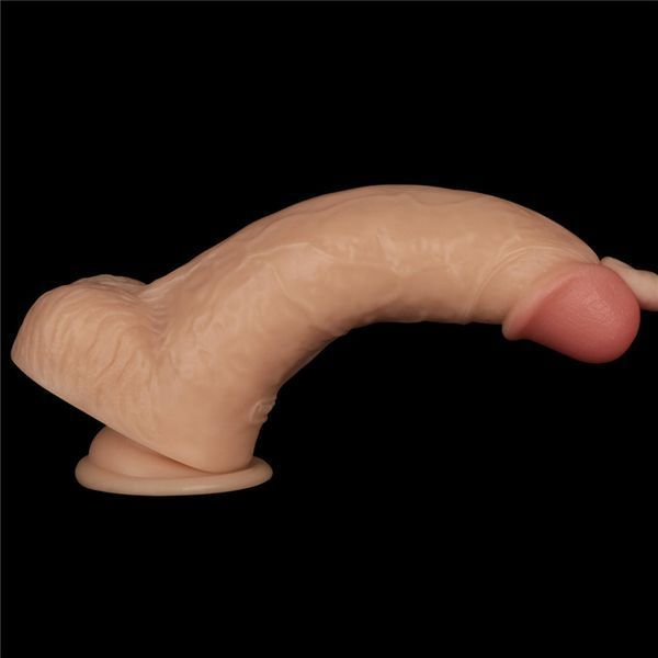 Вибратор Lovetoy Power Basics Cock 9.5'', 23.6 см (телесный) 212276 фото