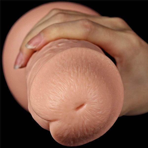 Фалоімітатор на присосці LoveToy Realistic, 28 см (тілесний) 14307_EU фото