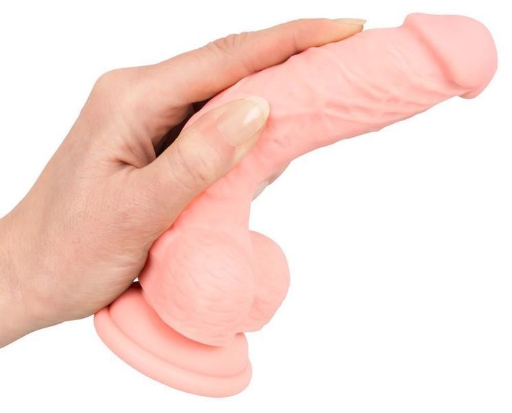 Фаллоимитатор Medical Silicone Dildo, 18 см (телесный) 6536_EU фото