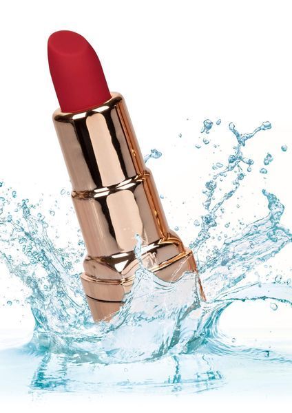 Вибратор для клитора CalExotics Hide & Play Lipstick Recharge, 7,5 см (красный) 7807 фото