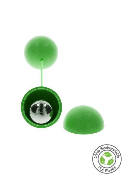 Вагинальные шарики Fuck Green Sphere Balls, 3,2 см (зеленый) 34224 фото