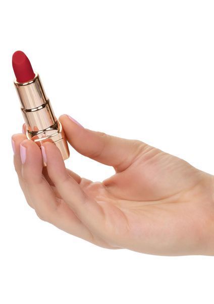 Вибратор для клитора CalExotics Hide & Play Lipstick Recharge, 7,5 см (красный) 7807 фото