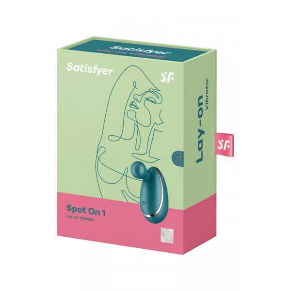 Кліторальний стимулятор Satisfyer Spot On 1, 7,5 см (зелений) 15431_EU фото