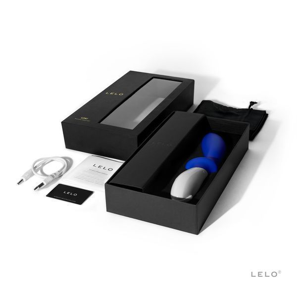 Стимулятор простаты Lelo Loki, 19,6 см (синий) 68924 фото