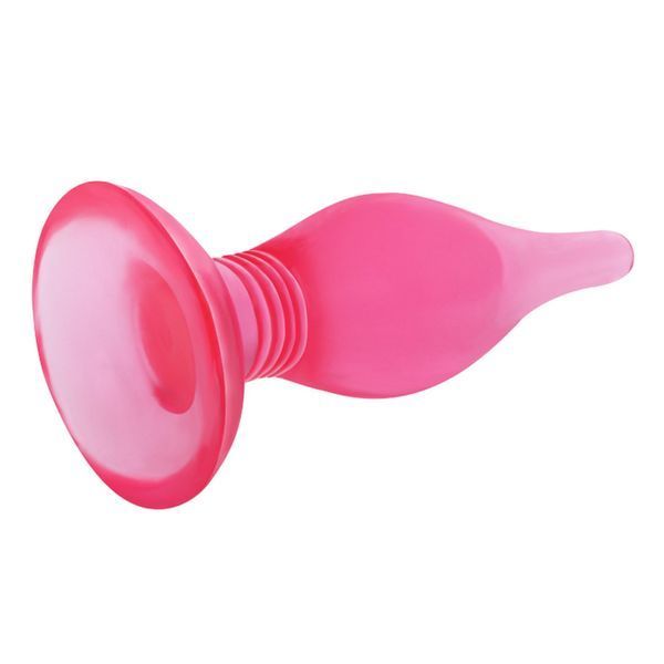 Анальна пробка Baile Butt Plug, 13.8 см (рожевий) 113130 фото