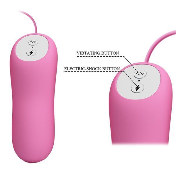 Набір секс іграшок Pretty Love Electric Shock & Vibro-Bullets, 3 шт (рожевий) 113126 фото