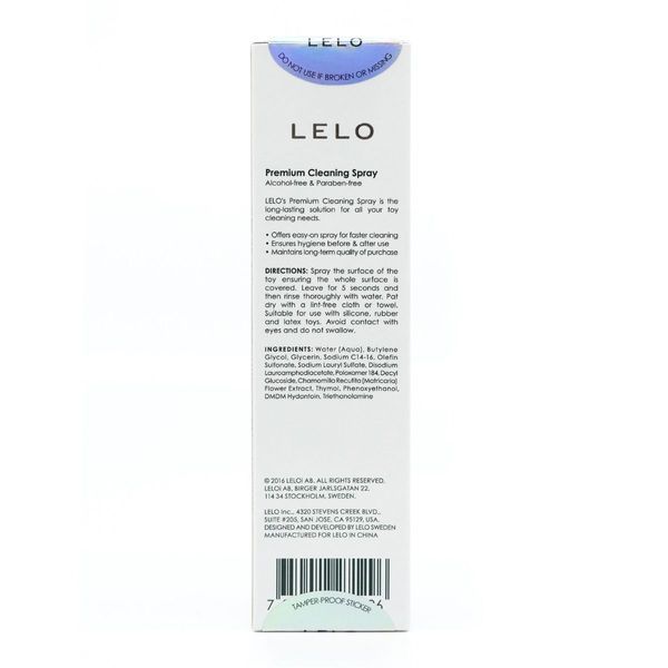 Очиститель для секс-игрушек Lelo Antibacterial Spray, 60 мл 34256_EU фото