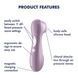 Вакуумний кліторальний стимулятор з вібрацією Satisfyer Pro 2 (фіолетовий) 26926 фото 9