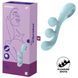 Вібратор для потрійної стимуляції Satisfyer Tri Ball 2, 20,5 см (блакитний) 30042 фото 13