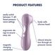 Вакуумный стимулятор клитора Satisfyer Pro 2, 16 см (фиолетовый) 13463 фото 9