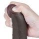 Фалоімітатор Lovetoy Sliding-Skin Dual Layer Dong 7.5'', 19.5 см (чорний) 129210 фото 7