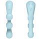 Вібратор для потрійної стимуляції Satisfyer Tri Ball 2, 20,5 см (блакитний) 30042 фото 12