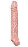 Насадка на пенис Get Real Extension Sleeve Large, 19 см (телесный) 132732 фото