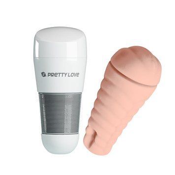 Мастурбатор Pretty Love Kitty (тілесний) 90632 фото