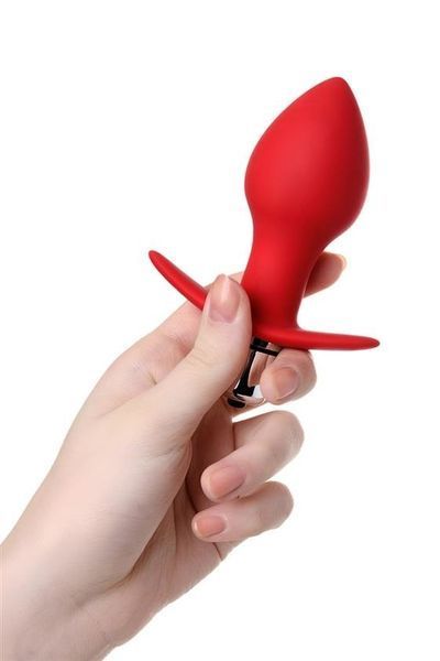 Анальная пробка ToDo Anal Vibro Plug Glam, 9.7 см (красный) 102250 фото