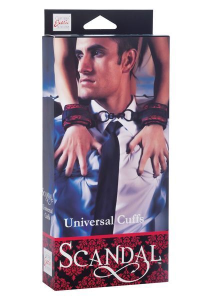 Наручники Calexotics Scandal Universal Cuffs (чорний) 76906 фото