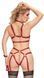 Бондажний набір Bad Kitty Naughty Toys Bondage Body, S/M (червоний) 83066 фото 4