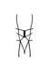 Боді Obsessive Badossa, S/M (чорний) 60372 фото 3