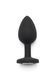Анальна пробка ToyJoy Diamond Booty Jewel Small, 7 см (чорний) 91914 фото 2