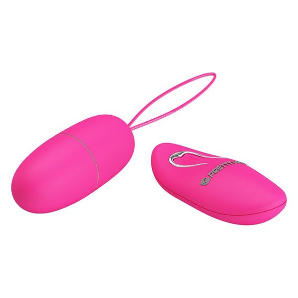 Віброяйце Pretty Love Selkie Wireless Egg, 6,9х3 см (рожевий) 11632 фото