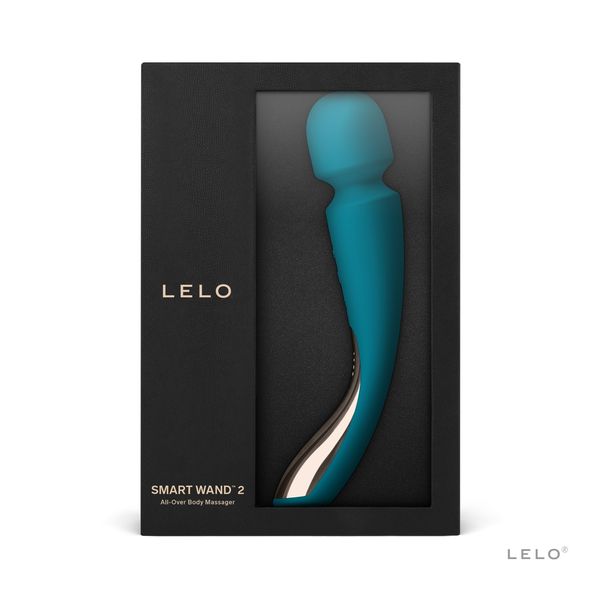 Вибромассажер Lelo Smart Wand 2 Medium, 21 см (бирюзовый) 34697 фото