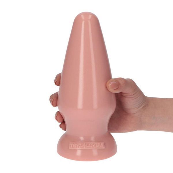 Анальна пробка Toyz4lovers Plug-Italian Cock 6,5", 16.5 см (тілесний) 73962 фото