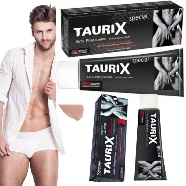 Крем для продления эрекции Joydivision TauriX extra strong, 40 мл 41336 фото