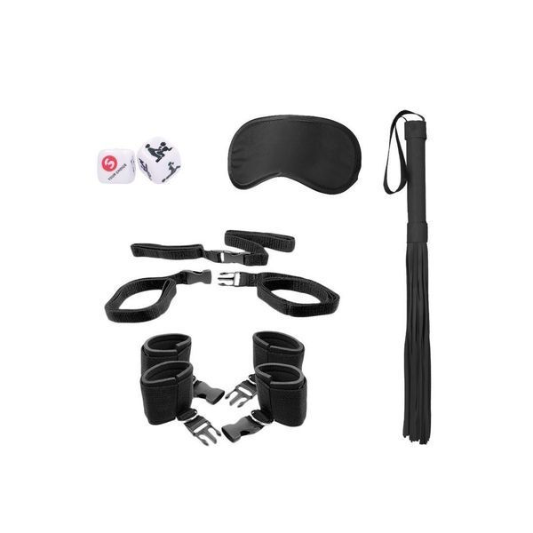 Комплект фиксаторов для кровати Ouch! (черный) 39997_EU фото