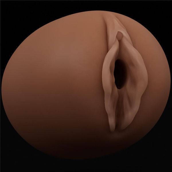 Двойной мастурбатор Lovetoy Ass and Vagina (коричневый) 212310 фото
