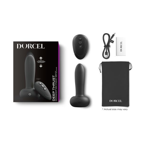 Пульсатор Dorcel Deep Thrust, 14,3 см (черный) 71196 фото