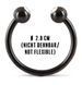 Ерекційне кільце Rebel Glans Ring (чорний) 40871_EU фото 5