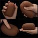 Двойной мастурбатор Lovetoy Ass and Vagina (коричневый) 212310 фото 13