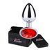 Анальна пробка Secret Play Metal Butt Plug Red M, 8,5 см (червоний) 18371 фото 2