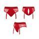 Портупея с подвязками для чулок Strap-on-me Harness Lingerie Diva, XL (красный) 44755 фото 6