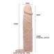 Насадка на пенис Pretty Love Penis Sleeve Flesh 7 ", 18 см (телесный) 18012 фото 5