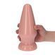 Анальна пробка Toyz4lovers Plug-Italian Cock 6,5", 16.5 см (тілесний) 73962 фото 2