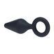 Анальна пробка Levelz Anal Plug with Loop S, 10 см (чорний) 217864 фото 2