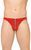 Стринги мужские SoftLine Thongs 4501, XL (красный) 97594 фото