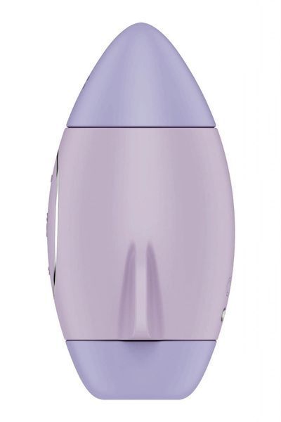 Вакуумный стимулятор клитора с вибрацией Satisfyer Mission Control (фиолетовый) 45022 фото