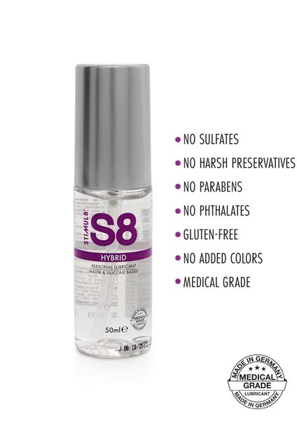 Лубрикант S8 Hybrid Lube, 50ml 39048 фото