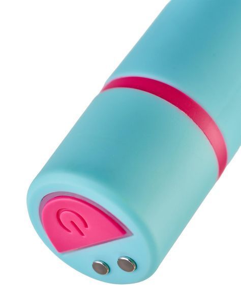 Міні-вібратор Dream Toys Travel Buddy, 10 см (бірюзовий) 227944 фото