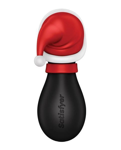 Вакуумный стимулятор клитора Satisfyer Penguin Holiday Edition (черный) 36446 фото