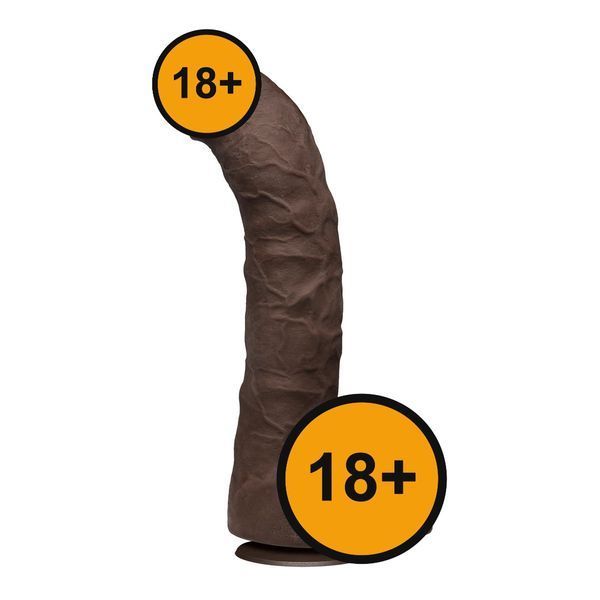 Фаллоимитатор Doc Johnson Prince Yahshua 10.5 Inch Cock, 26.6 см (коричневый) 114128 фото