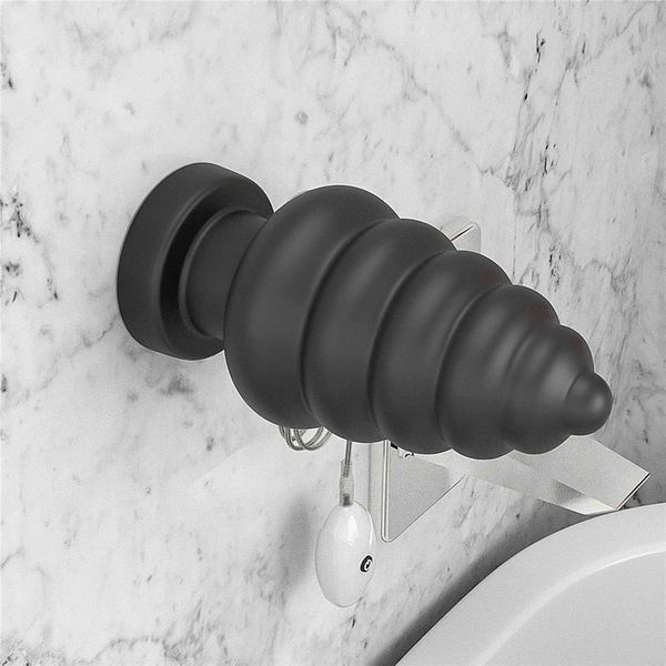 Анальна пробка King Sized Vibrating Anal Cracker 7, 18 см (чорний) 28866 фото