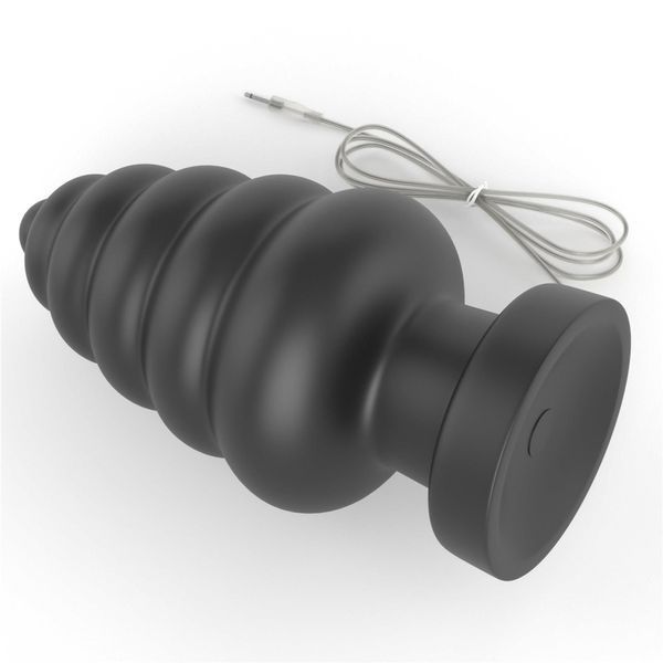Анальна пробка King Sized Vibrating Anal Cracker 7, 18 см (чорний) 28866 фото