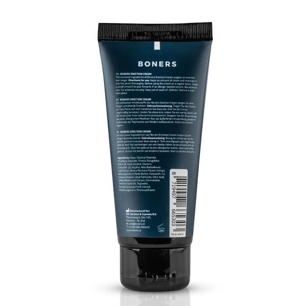Крем для посилення ерекції Boners Erection Cream, 100 мл 202444 фото