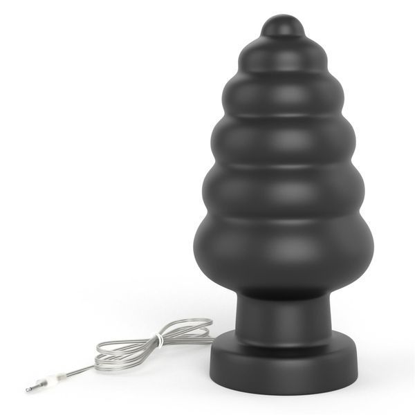 Анальна пробка King Sized Vibrating Anal Cracker 7, 18 см (чорний) 28866 фото